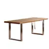 Escritorio de Madera Maciza para Computadora Escritorio Simple Moderno para Oficina Escritorio para Videojuegos Escritorio de Estudio Mesa de Comedor Rectangular Junta Recta Estación de Trabajo Escritorio de Estudio