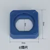 Accesorios de fibra óptica: soporte de brida, clip para cable de bajada, carrete, poste de fijación de cable de fibra óptica, espárrago hexagonal, perforación de agujero horizontal (M4/M6).