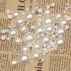 Pérola de simulação ABS várias especificações fundo plano semicírculo pérola de imitação celular beleza DIY acessórios acessórios material