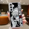 Adecuado para funda de teléfono magnética Samsung S26ULTRA, anime de Naruto dos en uno, funda protectora transparente simple S25 A16