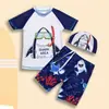 Trajes de Baño Transfronterizos para Niños y Niñas de una Pieza Secado Rápido Trajes de Baño para Niños Pequeño, Mediano y Grande Nuevos Trajes de Baño para Niñas al por Mayor