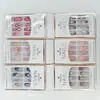 Manicure Unhas Usáveis Caixa Exquisita Longas Diamante Unhas Postiças Removíveis Adesivos de Nail Art Ferramentas de Beleza Atacado