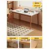 Escritorio, mesa de computadora, escritorio de estudio para el hogar en el dormitorio del estudiante, escritorio de oficina para adultos, banco de trabajo rectangular simple, mesa pequeña