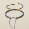Pulsera tejida semiacabada de cuerda roja para bebés, niños y estudiantes, accesorios de joyería DIY, se puede usar para ensartar cuentas, pulseras de joyería doradas y plateadas