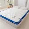 Colchão de espuma viscoelástica com látex e seda de leite Classe A para camas de solteiro e casal, alta resiliência, respirável, adequado para uso doméstico e em dormitórios