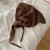 Bufanda de Punto Cálida Versátil para Otoño e Invierno Bufanda Triangular Bufanda Cálida de Moda de Gama Alta para Mujer