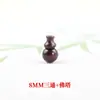 Estupa Budista de Três Vias em Jacarandá com Folhas Pequenas, Estrela-Lua, Vajra, Cabeça de Buda Bodhi, Acessórios de Miçangas Artesanais DIY para Artesanato e Decoração de Pulseiras