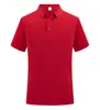 220g Nueva Camisa Polo de Algodón Puro Manga Corta con Cuello de Solapa Estilo Verano Ropa de Trabajo Transfronteriza para Hombres y Mujeres con Logo Impreso Camisas Publicitarias