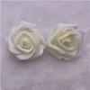 Atravessando Fronteiras 50/100 Peças 7cm Cabeças de Flores Artificiais de Espuma Rosa para Decoração de Caixa de Doces de Casamento, Flores de Espuma de Poliestireno em Estoque em 20 Cores