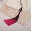 13cm Gradiente Duas Cores Franja de Borlas Acessórios para Roupas Pingente de Borla Estilo Chinês Enfeite de Caixa de Presente Grande Quantidade e Excelente Preço