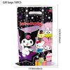 Kuromi Sanrio Kuromi Festa de Aniversário Infantil Prato de Papel Guardanapo Copo de Papel Conjunto Suprimentos para Festa de Aniversário
