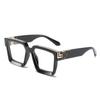 86229 Gafas de Sol de Marco Grande Igual de Rojo de Internet Europeo y Americano Gafas de Sol de Moda Millonaria para Mujer Gafas de Sol para Hombre