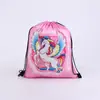 Bolsa de tela de poliéster con cordón Mochila con cordón Bolsa de mochila Bolsa de mochila logo Animal Anime Tiburón Camuflaje