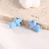 Pendientes de niña dinosaurio tiburón cachorro lindos transfronterizos pendientes de animales de dibujos animados mini joyería fresca al por mayor