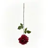 Nuevo producto transfronterizo: Flor de dalia artificial individual para decoración de bodas de alta gama, decoración del hogar y dalia para pintura al óleo