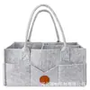 Nova Bolsa de Armazenamento de Grande Capacidade, Bolsa de Feltro para Fraldas, Bolsa Organizadora de Viagem para Bebê da Mamãe, Bolsa de Mão, Bolsa de Viagem