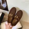 Stock Listo Zapatos Casuales de Plataforma Retro para Mujer 2026 Otoño Nuevos Versátiles Suela Suave Mocasines Ligeros Casuales Zapatos de Uso Diario