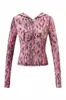 Iamgia*G conjunto de chaqueta corta con capucha de estampado de letras regular en hombros, estampado de leopardo, corte ajustado, elástico, con cremallera, y pantalón largo