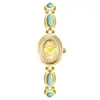 Novo Relógio Pulseira de Venda Direta da Fábrica Mais Vendido Comércio Exterior Vintage Levemente Luxuoso Relógio Elegante Relógio Pequeno Dourado Retrô Relógio Feminino