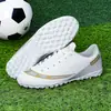 Chuteiras de Futebol com Travas Longas e Quebradas para Cruzamento, para Adolescentes e Adultos, Confortáveis e Respiráveis, Dropshipping Disponível