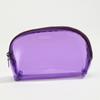 Bolsa de Maquiagem Transparente Colorida PVC Gelatina Bolsa de Lavar Grande Capacidade Cor Sólida Estojo de Lápis Estudante ins Bolsa de Armazenamento de Viagem