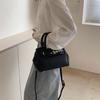 Bolso de diseño de nicho para mujer, novedad de verano de 2025, moderno bolso de platino, bolso de hombro con detalles a juego, bolso cruzado.