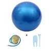 Venta Directa de Fábrica Grueso Antiexplosión Suave Pelota de Yoga PVC Yoga Ejercicio Inflable Pelota de Equilibrio Pilates Fitness