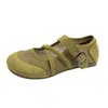 Zapatos Casuales de Boca Baja Nuevos Verano Mary Janes Mujer Versátiles Cómodos 2026 Transpirables Suela Suave Ballet Moda Piel Suave