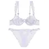 Lingerie Sexy Mais Quente da Amazon, Renda Ultra Fina, Seios Volumosos Tentadores, Sutiã de Renda Push-Up Anti-Queda