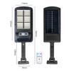 Luz Solar de Jardim Transfronteiriça Iluminação por Indução Automática com Controle Remoto Arandela Externa Cerca Garagem Jardim Poste de Rua