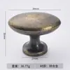 Manípulo Quadrado Simples de Furo Único Estilo Americano Manípulo Verde Antigo Estilo Europeu Preto Antigo Manípulo de Gaveta Pequeno