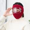 Mascarilla facial completa cálida de polar directo de fábrica, pieza de gafas desmontables para mujer, máscara engrosada a prueba de frío para montar