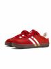 Zapatos de Mujer de Piel Genuina con Suelas Gruesas y Aumento de Altura Oculto, Zapatillas de Entrenamiento Alemanas Rojas, Tenis Casuales Transpirables para Mujer, Zapatillas de Correr para Mujer