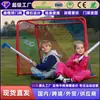Rede de hóquei durável de alta qualidade porta de hóquei portátil rede de vara de hóquei mini porta de hóquei em patins bola de jogo de hóquei em patins