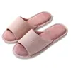 Pantuflas de Lino para Mujer de Verano para Interiores del Hogar para Parejas con Suela Gruesa Suela Suave Hogareñas para las Cuatro Estaciones Zapatos de Casa de Algodón y Lino para Suelo de Madera