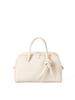 Bolsa Boston de Alta Qualidade 2025 Novo Estilo Grande Capacidade Estilo Coreano Design de Nicho Bolsa de Mão Litchi Relaxada para Mulheres