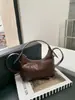 2026 Nuevo Bolso de Mano Estilo Coreano Piel de Vaca Bolso de Hombro Único de Gama Alta Bolso Almohada Simple Bolso Cruzado para Mujer