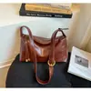 Estilo Coreano Novo Simples e Luxuoso 2026 Verão Casual Grande Capacidade Bolsa de Mão para o Dia a Dia Bolsa Transversal Almofada Ombro para Mulheres