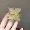 Presilha de Cabelo de Rede Estilo Floresta Nova 2026 com Design Único, Pequena Presilha de Flor de Cristal, Presilha Exquisita para Franja Lateral