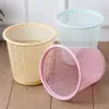 Papelera Hueca Simple para el Hogar Plástico Hueco Papelera Resistente Papelera para Cocina Baño
