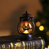 Nuevas decoraciones de Halloween lámpara de aceite lámpara de calabaza portátil linterna pequeña Bar Fiesta regalo pequeño para niños