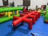 Nuevo equipo de entrenamiento de integración sensorial de tambor de aceite inflable, fabricante de accesorios para reuniones deportivas al aire libre