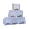 Bar Ktv Cubo de Hielo Luminoso Juguete Luminoso Que se Enciende al Entrar en Contacto con el Agua Cubo de Hielo Colorido LED Sensor Cubo de Hielo Flash Luz de Cubo de Hielo Fabricante