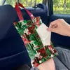 Caja de Pañuelos para Coche Copa Mundial de Fútbol, Caja de Pañuelos Colgante para Asiento de Coche, Caja del Reposabrazos, Caja de Servilletas, Suministros para el Interior del Coche