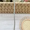 Tubo Redondo Totalmente Strass com Adesivo Tubo Acessórios para Joias DIY Acessórios para Roupas Sapatos Tiras de Strass Corda de Strass Tubo de Strass Acessórios de Renda