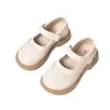 Zapatos de Cuero para Niñas 2026 Primavera y Otoño Estilo Nuevo Negro Suela Suave Elegantes Zapatos de Vestir Estudiante Etiqueta Desempeño Zapatos Individuales para Niños