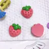 Fruta Brillante Simulada Fresa Cereza Aguacate Resina Accesorios de Joyería Pegamento Crema Material DIY Accesorios para el Cabello Accesorios para Zapatos