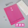 Bolsa para Archivos Transparente Atada con Cuerda A4 Engrosada Gran Capacidad Tridimensional Bolsa para Documentos Impermeable Envuelta en Alambre Bolsa para Archivos de Oficina