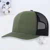 Gorra de Malla Nueva Richardson Transfronteriza 112 Transpirable Visera Ligeramente Curva Seis Paneles Bloqueo de Color Moderno Gorra de Béisbol