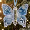 Porta efectivo de Mariposa Navideña Acrílica Regalo en Efectivo Navideño Adorno de Mariposa F